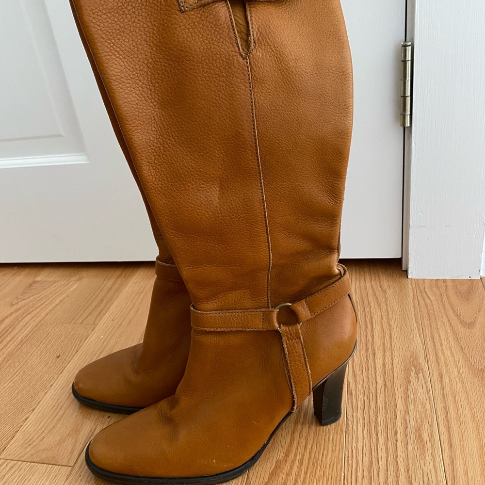 JCrew Cognac Boots